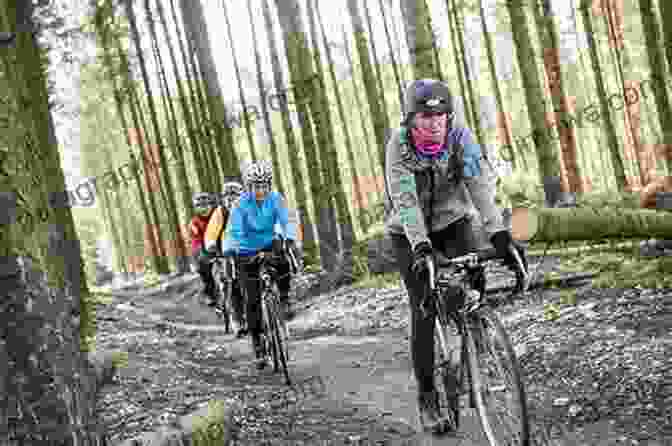 A Group Of Cyclists Riding Through A Forest Lost Lanes North: 36 Glorious Bike Rides In Yorkshire Lake District Northumberland Pennines And Northern England