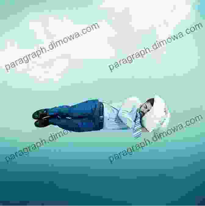 A Man Floating Above His Sleeping Body, Surrounded By Vibrant Colors Psychonavigation: Techniques For Travel Beyond Time