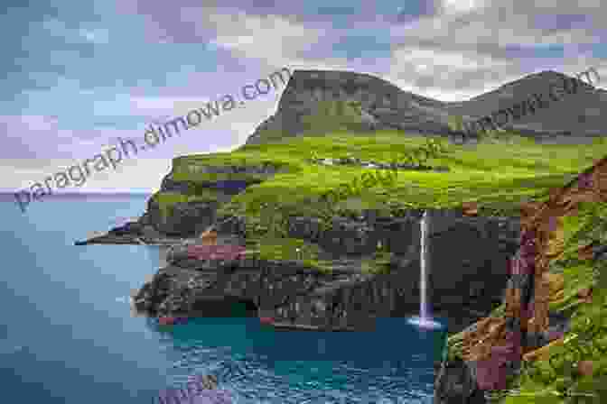 A Photo Of A Hiker Exploring A Lush Green Valley In The Faroe Islands Faroe Islands (Bradt Travel Guides)