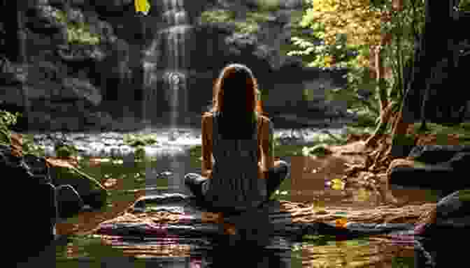 A Woman Meditating In A Tranquil Forest, Surrounded By Ethereal Light Psychonavigation: Techniques For Travel Beyond Time