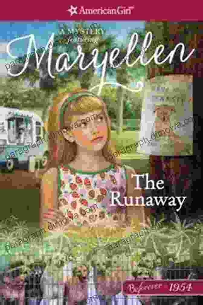 Book Cover Of The Runaway Maryellen Mystery, Featuring An Image Of Maryellen Larkin Sitting On A Bench With Her Dog, Buster, In The Background The Runaway: A Maryellen Mystery (American Girl)