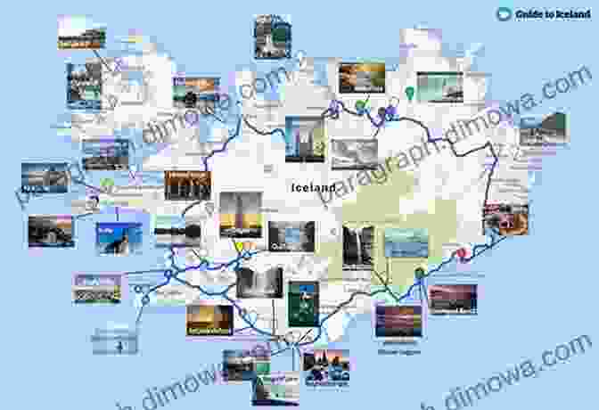 Detailed Map Of Iceland Highlighting Key Destinations And Attractions Travel Box: Guide To Iceland