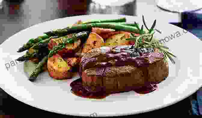 Entree: Pan Seared Filet Mignon With Roasted Vegetables Fuelin Around J K Kelly