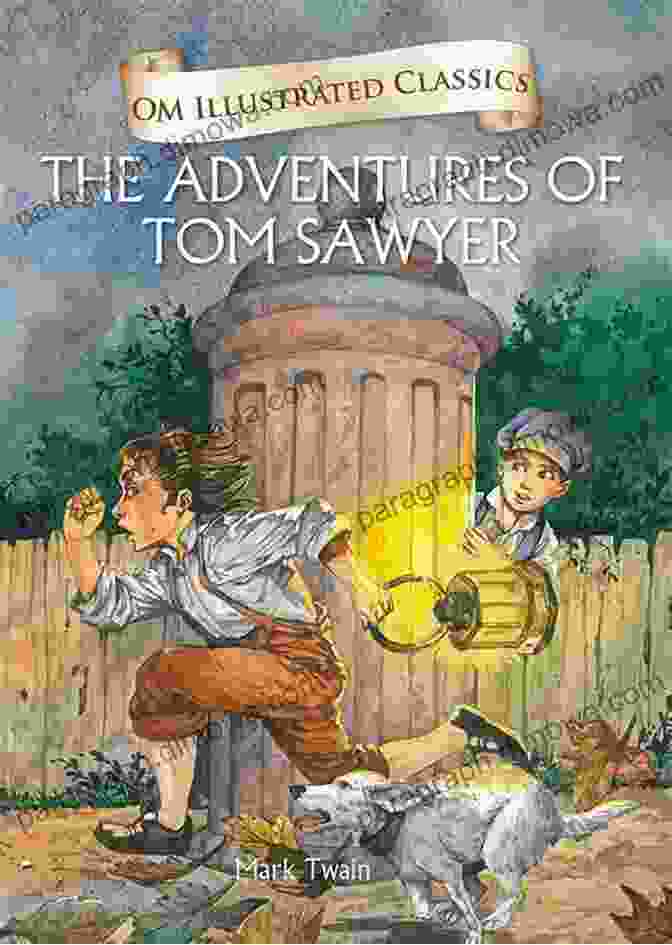 The Cover Of The Adventures Of Tom Sawyer