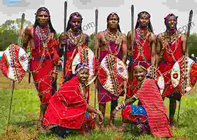 Two Maasai Warriors Stand Proudly In Traditional Attire THIS Is Africa J Peter Fitzgerald