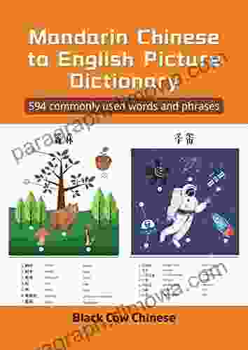 Mandarin Chinese To English Picture Dictionary Mandarin Chinese Most Common Used Words 21 0 X 29 7 Cm 594 Words And Phrases 80 Pages Pictures With Words List 16 Pages Summary