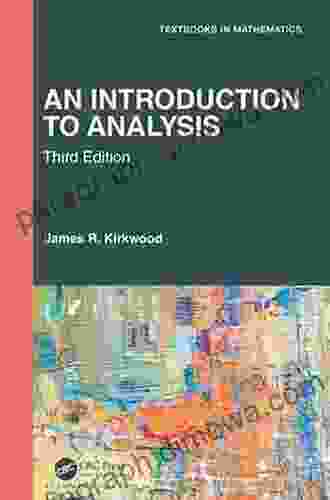 An Introduction To Analysis James R Kirkwood